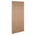 Produktbild: Garderobenpaneel - Artisan Eiche - schwarz - 50x125 cm