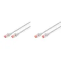 Produktbild: DIGITUS LAN Kabel Cat 6-5m - RJ45 Netzwerkkabel - S/FTP Geschirmt - Kompatibel z