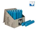 Produktbild: Stabkerzen 100x22mm Türkis Kerzenfarm Hahn durchgefärbt RAL Handarbeit Kerzen