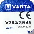 Produktbild: Varta Batterie für Uhren 1.55V-67mAh SR41