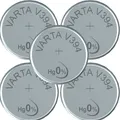 Produktbild: 5 x Varta V394/SR936SW Silver Uhren-Batterie Silberoxid-Knopfzelle 1,55V