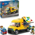 Produktbild: LEGO City: Der LEGO Lieferwagen - Modellbau mit 2 Minifiguren, Transportwagen und Zubehör - Geburtstagsgeschenk für Jungen ab 6 Jahren - 60500 - Bronze