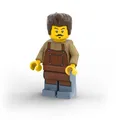 Produktbild: Barber, Reddish Brown Apron ❤️ LEGO® Minifigures / M 10320