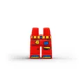 Produktbild: Hips and Legs with Pockets, Torn Knee, Belt with Buckle, Minifigure Head, Brick 