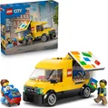 Produktbild: LEGO City Lieferwagen Modellbau mit 2 Minifiguren Transportwagen 60500