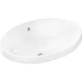 Produktbild: hansgrohe Xuniva D Einbauwaschtisch, mit Überlauf, ohne Hahnloch, 550x400mm, weiß, 60156450