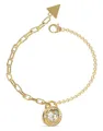 Produktbild: Guess Gliederarmband Half Round Chain Heart Bracelet
