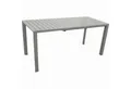 Produktbild: DEGAMO Gartentisch BAGO, ausziehbar 120/162x70cm, Aluminium silbergrau, wetterfest