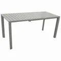 Produktbild: Gartentisch Ausziehtisch Esstisch Alutisch BAGO 162x70cm Alu wetterfest silber