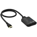 Produktbild: HDMI 2.1 Switch bi-direktional + Kabel 4k 120Hz 8K VRR  1 in 2 out / 2 in 1 out