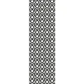 Produktbild: GroJa XL-Designeinsatz Abstract Aluminium Anthrazit DB 703 Sichtschutz