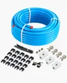 Produktbild: VEVOR Druckluftschlauch Set 30,48mx19,05mm HDPE/Alu-Luftleitungssystem Blau