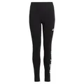 Produktbild: adidas Mädchen Essentials Linear Logo Cotton Tights, Black / White, 13-14 Years