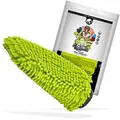 Produktbild: Nuke Guys XL Chenille Waschhandschuh - Auto Wasch Handschuh aus Ultra sanften Mikrofasern - Microfiber Wash Mitt - Für eine fusselfreie und kratzerfreie Autowäsche - Grün