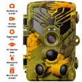Produktbild: Wildkamera Digital HD 1080P 24MP Jagdkamera Bewegungsmelder Nachtsicht Fotofalle