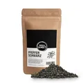 Produktbild: Spicy Welt Schwarzer Pfeffer Ganz (1kg) – Pfefferkörner | Ungemahlener Schwarzer Pfeffer | für Pfeffermühlen, Suppen, Saucen & Steak, Mörser & Marinaden | 100% Naturrein, Ohne Zusätze