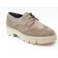Produktbild: Paul Green Samtziege fango Schnürschuh grau 40,5 EU