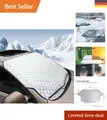 Produktbild: Wasser- und UV-beständige Windschutzscheibenabdeckung für Autos und SUVs 145x100