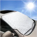 Produktbild: Auto Windschutzscheibenabdeckung Schnee Frost Sonne UV Schutz Winterabdeckung