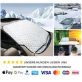 Produktbild: Auto Frontscheibenabdeckung, Ultra-Dick Windschutzscheiben 145x100cm Schnee EIS 