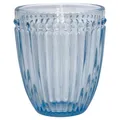 Produktbild: Greengate Glas ALICE PALE BLUE Blau Wasserglas 300 ml Trinkglas Saftglas