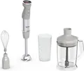 Produktbild: Tefal Quickchef+ 3-in-1 Stabmixer mit 1000 W und Powelix-Technologie in Grau