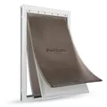 Produktbild: PetSafe - Energieeffiziente Aluminium Haustiertür für Extreme Wetterbedingungen - Isoliertes Klappensystem - Für Katzen & Hunde - XL