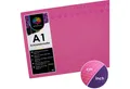 Produktbild: OfficeTree Schneideunterlage Schneidematte pink/lila - 90x60 cm (A1)