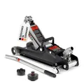 Produktbild: HEYNER® Wagenheber Rangierwagenheber Bundle inkl. Ersatzgummiauflage für Tesla Model 3 S Y X + 2,25t Kapazität + extra flach + robuste Qualität + Variable Hubhöhe 85-380mm