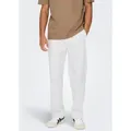 Produktbild: ONLY & SONS Trainingshose ONSSINUS LOOSE 0007 COT LIN PANT NOOS weiß L