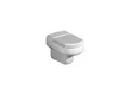 Produktbild: Geberit WC-Sitz Courrèges weiß, mit Deckel, Scharniere verchromt (572700000)