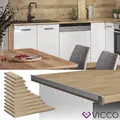 Produktbild: Küchenarbeitsplatte R-Line Eiche 100 cm Vicco
