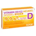 Produktbild: VITAMIN D3 K2 Hevert+Calcium u.Magnes.1000 IE Kps. 60 St.