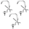 Produktbild: 3Pack Traversen Klammern Halterung 30-64mm, Truss Clamp Half Coupler Trussaufnehmer, Truss Haken für Traverse Schellen Hook Clamps Truss Klemme Stage Lighting Hanging Bracket