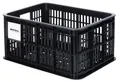Produktbild: Recycelter Fahrradkasten Basil Crate S 17.5 Liter 29 x 39 x 20 cm - Schwarz