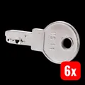 Produktbild: Eaton Schlüssel M22-ES-MS11 Ersatzschlüssel Key Einzelschlüssel Metall 6 STÜCK