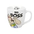 Produktbild: Könitz Characters Becher - Big Boss, Obelix, Kaffeetasse, Kaffee Tasse, Asterix, Porzellan, 400 ml, 11 1 157 2248