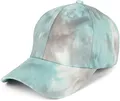 Produktbild: styleBREAKER Damen Baseball Cap mit Batik Muster, Muster Unikat, 6-Panel, Basecap, Click & Snap verstellbar 04023082, Farbe:Mint-Grau