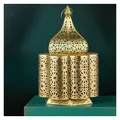 Produktbild: Marrakesch Orient & Mediterran Interior Nachttischlampe Orientalische Tischlampe Nachttischlampe Feryal Gold, Handarbeit goldfarben