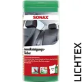 Produktbild: SONAX INNENREINIGUNGSTÜCHER PFLEGETUCH FEUCHTTÜCHER BOX 25 Stück KFZ LKW Auto