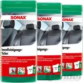 Produktbild: 75x SONAX INNENREINIGUNGSTÜCHER PFLEGETUCH FEUCHTTÜCHER BOX