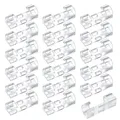 Produktbild: Kabelklemmen Kabelhalter Selbstklebend transparent Kabelorganisator 120 Stück