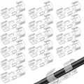 Produktbild: 120 Kabelklemmen Selbstklebend Kabelmanagement Wandmontage Transparent