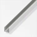 Produktbild: alfer clampline-U-Profil 2 m, 18.9 x 18 x 1.5 mm Aluminium eloxiert silber
