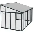 Produktbild: Palram - Canopia Aluminium Kaltwintergarten Sanremo Anthrazit 277x435x310 Cm