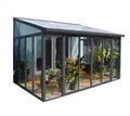 Produktbild: Terrassendach Überdachung Wintergarten Aluminium Canopia anthrazit 277x435x310cm