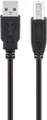 Produktbild: USB 2.0 Hi-Speed Kabel A Stecker B Stecker schwarz - Länge: 3,00 m