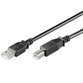 Produktbild: Goobay USB 2.0 Hi-Speed Kabel Stecker Typ-A > Stecker Typ-B 3 m Schwarz