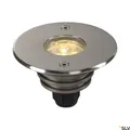 Produktbild: Nickel Moderne BODEN EINBAULAMPEN Außenlampe Garten 3000K 3x6W/LED IP67 40°