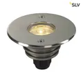 Produktbild: SLV 233500 DASAR LED LV Bodeneinbauleuchte rund Edelstahl 316 6W 3000K 12-25V ..
